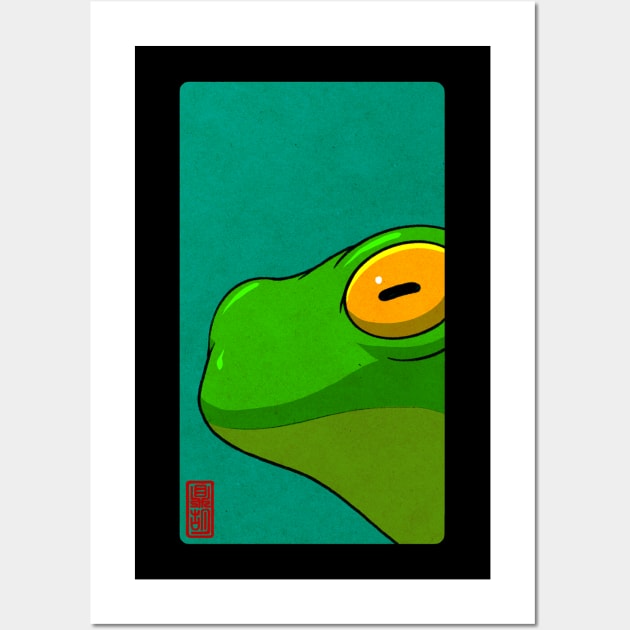 can i interest you frog Wall Art by DingHuArt